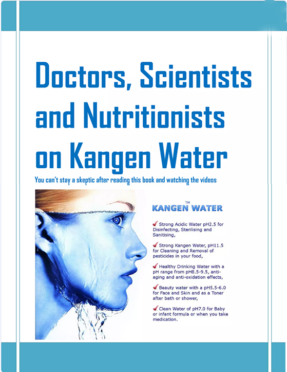 Doctors Recommend Kangen!